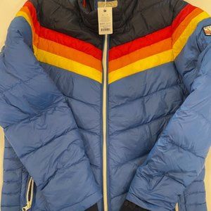 NWT Men's Marine Layer Zurich Puffer Coat in Navy Size Medium
